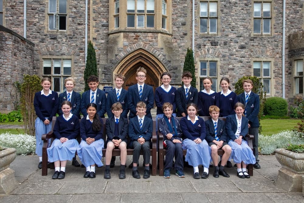 Taunton Prep School pupils complete courageous English Channel swim